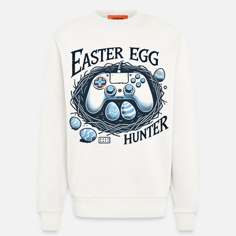 Gaming Osterei Jäger Controller Design - Sweatshirt - made by SPREAD  - OFF WHITE