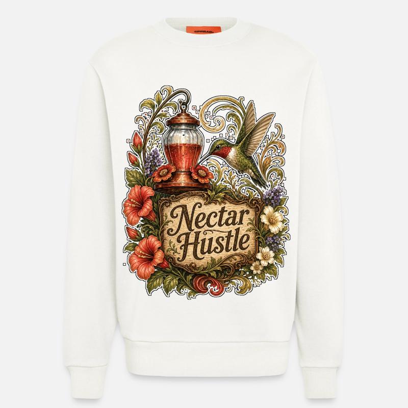 Nectar Hustle - Sweat bio décontracté fabriqué en UE - OFF WHITE