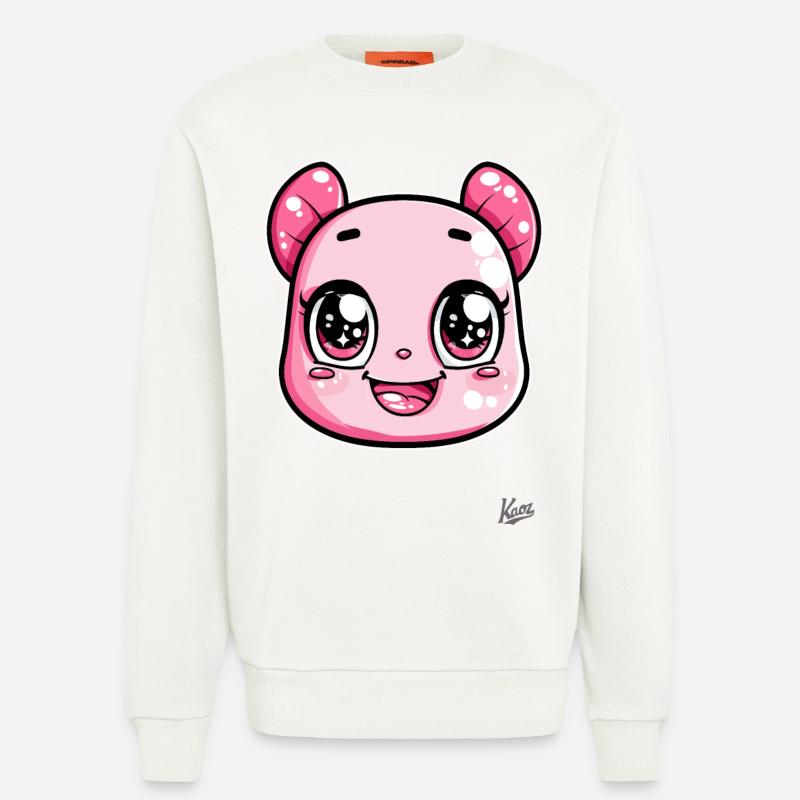 Super Mega Ultra Süßes Tier - Sweatshirt - made by SPREAD  - OFF WHITE