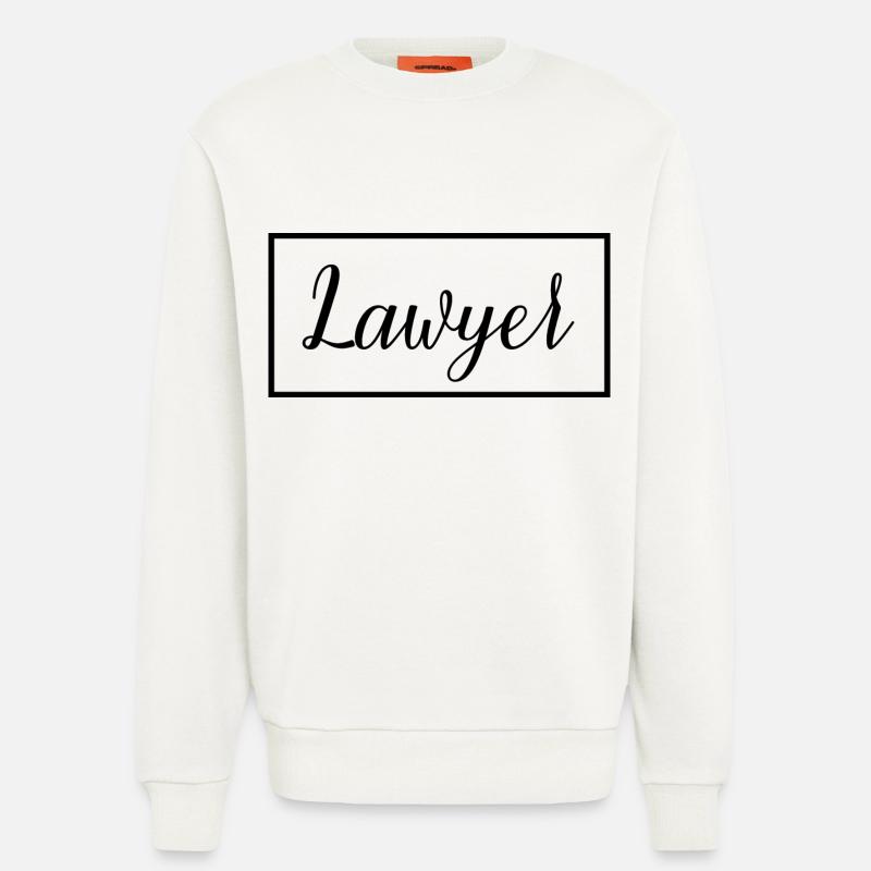 Rechtsanwalt stolzer Absolvent der Anwaltsschule - Sweatshirt - made by SPREAD - OFF WHITE