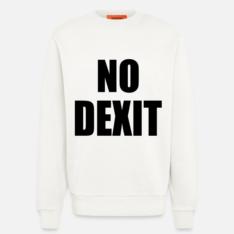 No dexit - Sweatshirt - made by SPREAD  - OFF WHITE