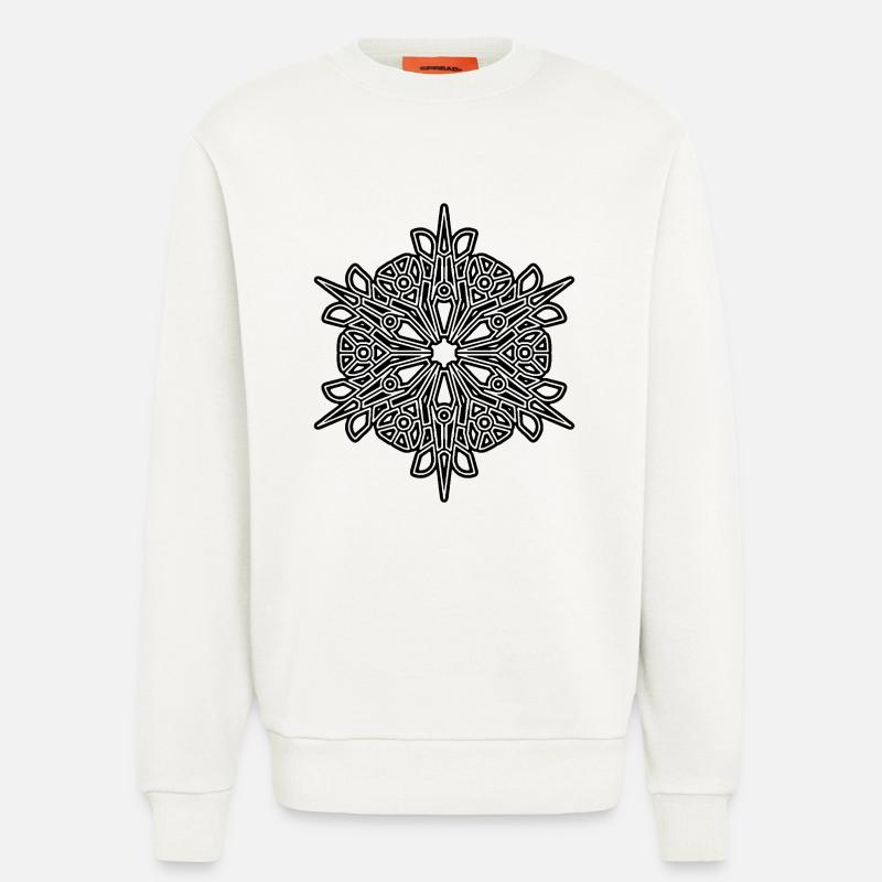 RF319BLACKUK - Sweatshirt - made by SPREAD  - OFF WHITE