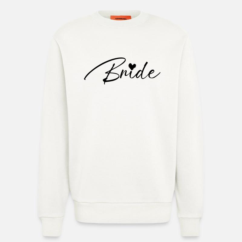 Bride - Sweatshirt - made by SPREAD  - OFF WHITE
