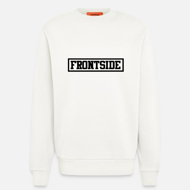 Frontside - Sweatshirt - made by SPREAD  - OFF WHITE