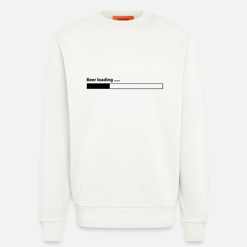 Beer loading - Sweatshirt - made by SPREAD  - OFF WHITE