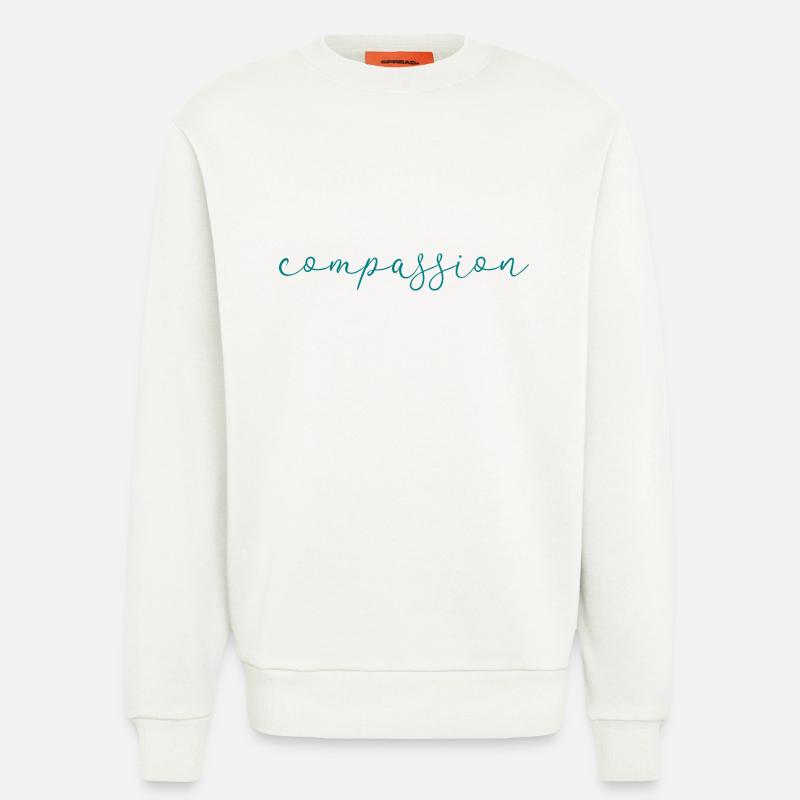 Mitleid - Sweatshirt - made by SPREAD  - OFF WHITE