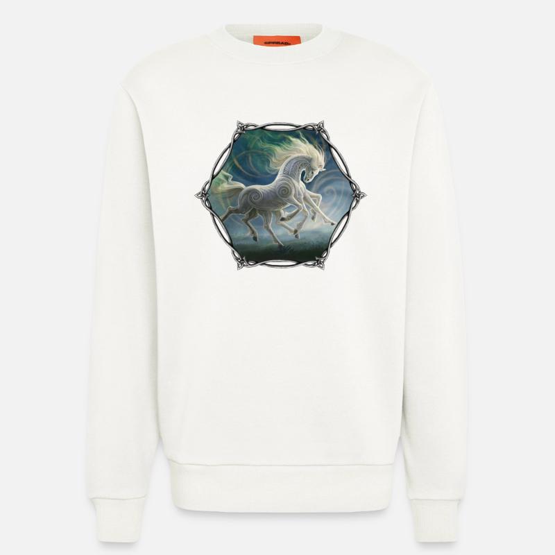 Sleipnir - Sweatshirt - made by SPREAD  - OFF WHITE
