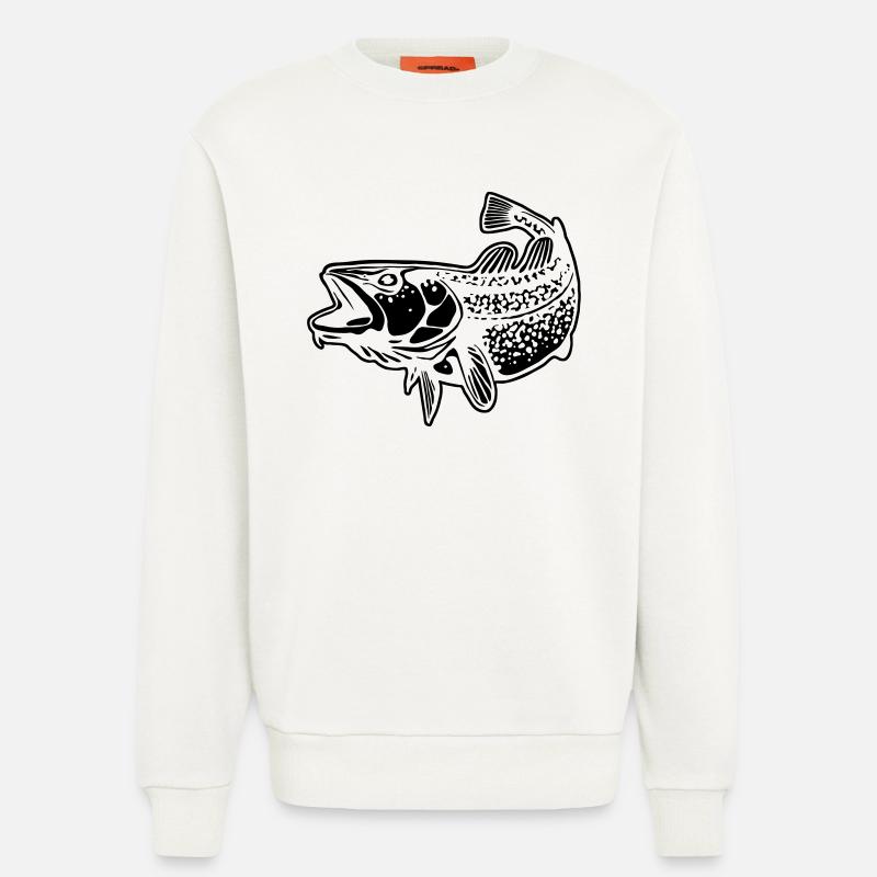 Dorsch - Sweatshirt - made by SPREAD  - OFF WHITE
