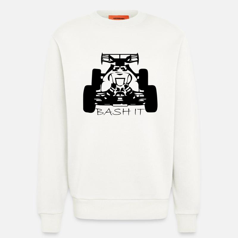 Bash it buggy - Sweatshirt - made by SPREAD  - OFF WHITE
