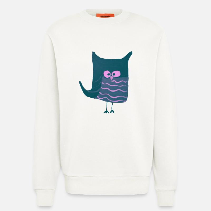 Eulalia Türkis - Sweatshirt - made by SPREAD  - OFF WHITE