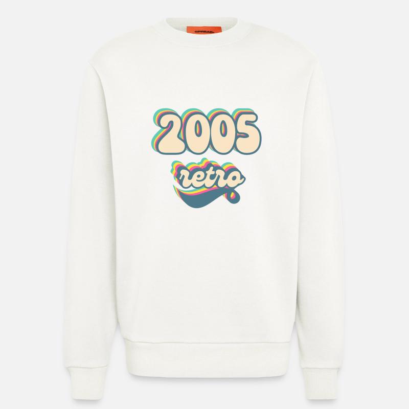 2005 Retro Geschenkidee - Sweatshirt - made by SPREAD - OFF WHITE