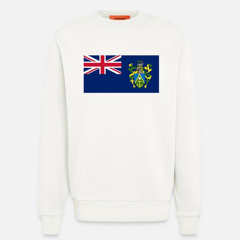 Pitcairninseln - Sweatshirt - made by SPREAD  - OFF WHITE