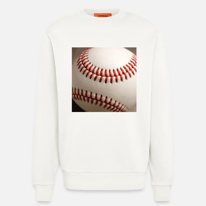 Baseball - Sweatshirt - made by SPREAD  - OFF WHITE