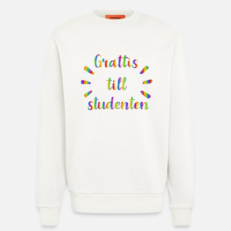 Abschlussfeier 2024 Abiturfeier - Sweatshirt - made by SPREAD  - OFF WHITE