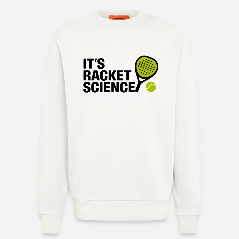 It s racket science 3 - Sweatshirt - made by SPREAD  - OFF WHITE