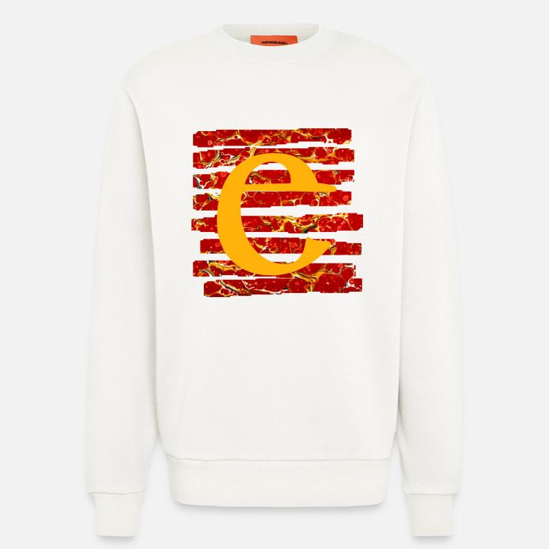 strips e 232 e - Sweatshirt - made by SPREAD  - OFF WHITE
