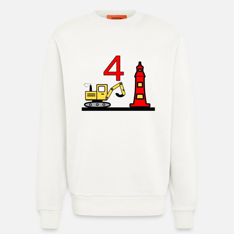 Bagger - Sweatshirt - made by SPREAD  - OFF WHITE