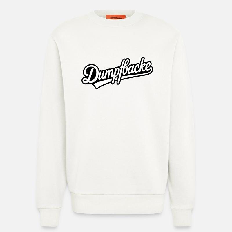 Dumpfbacke - Funny Deutsche Memes - Sweatshirt - made by SPREAD  - OFF WHITE