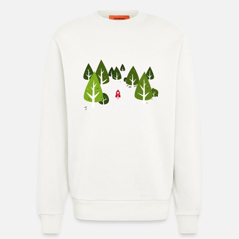 Rotkäppchen - Sweatshirt - made by SPREAD  - OFF WHITE