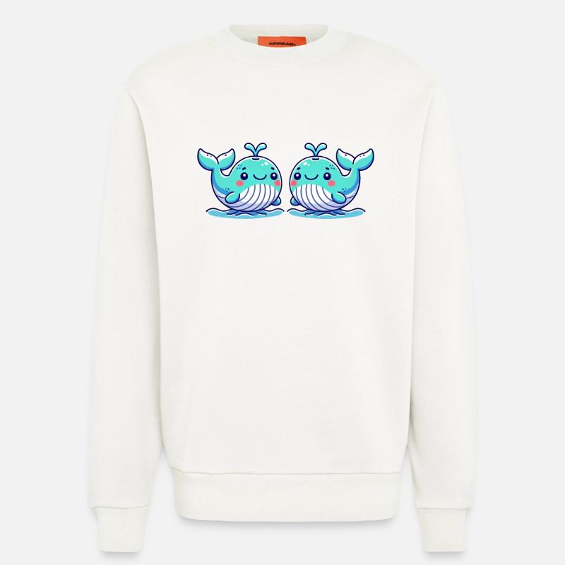 wal comic 2 - Sweatshirt - made by SPREAD  - OFF WHITE