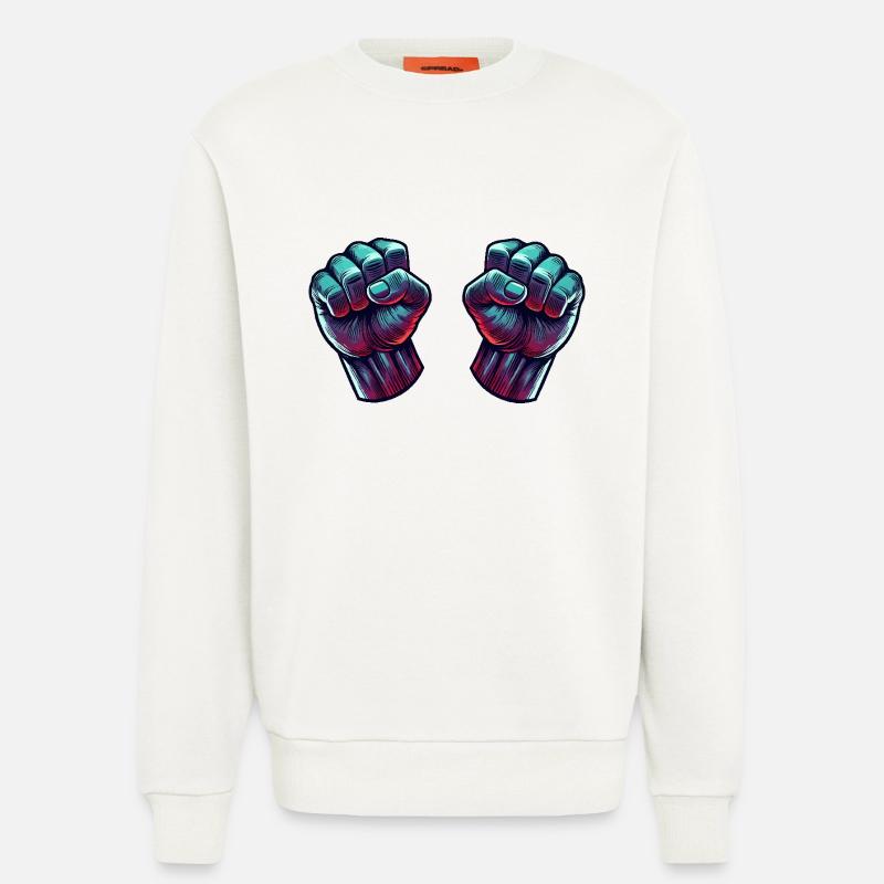 Faust Comic 2 - Sweatshirt - made by SPREAD  - OFF WHITE