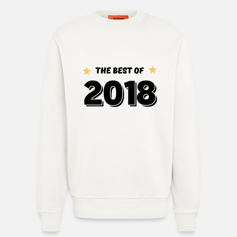 Das Beste aus 2018 - Sweatshirt - made by SPREAD - OFF WHITE