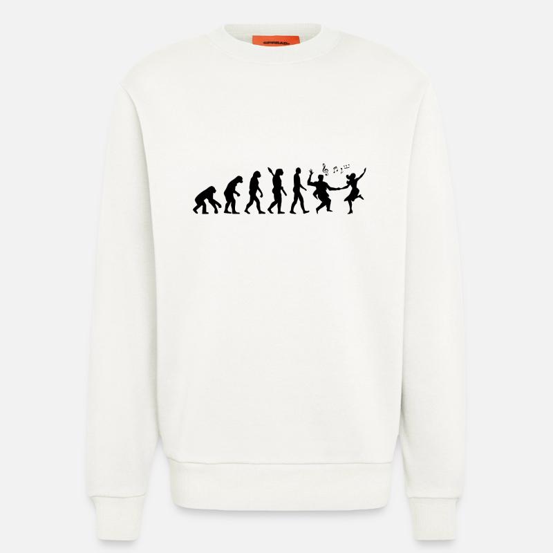 Darwin Evolution to Swing - Black - Sweat bio décontracté fabriqué en UE - OFF WHITE