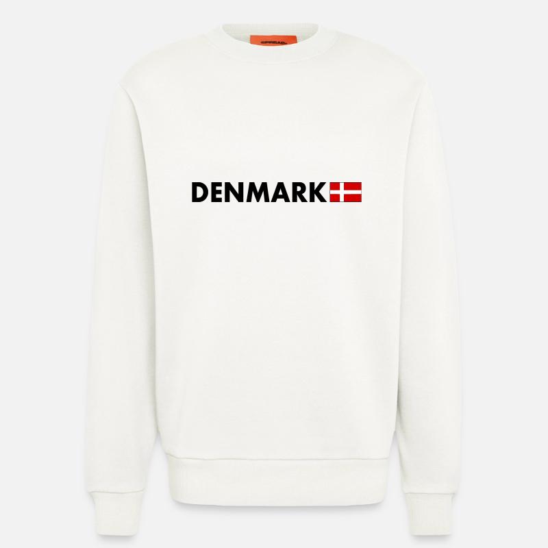 Denmark - Sweatshirt - made by SPREAD - OFF WHITE