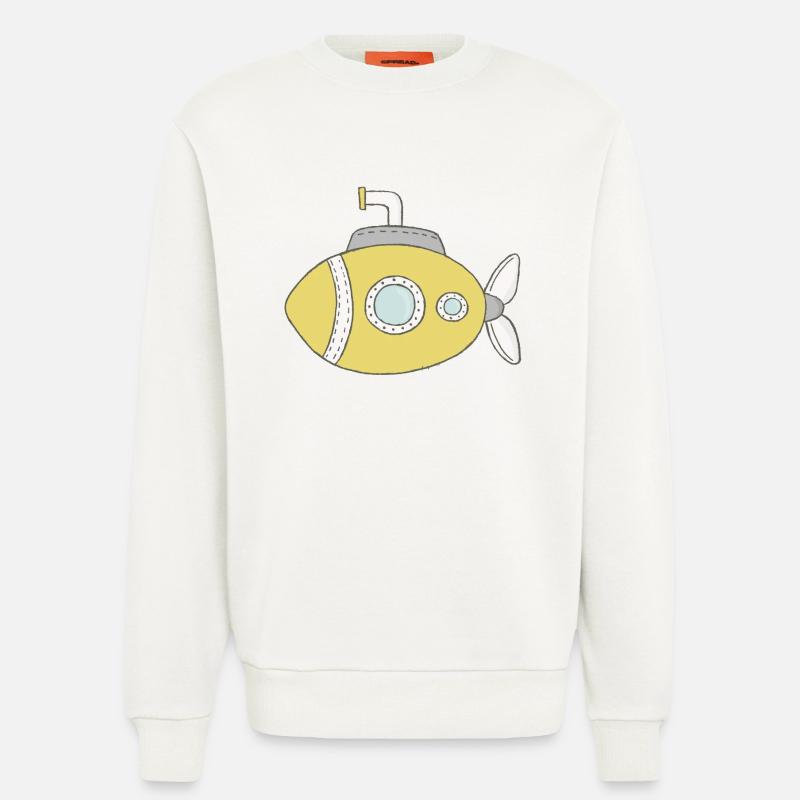 U-Boot - Sweatshirt - made by SPREAD  - OFF WHITE