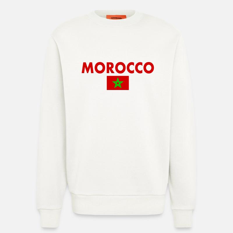 Marokko - Sweatshirt - made by SPREAD  - OFF WHITE