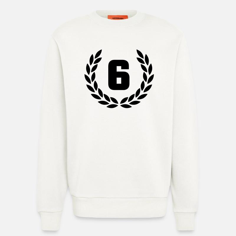 Jubilee 6 - Sweatshirt - made by SPREAD  - OFF WHITE