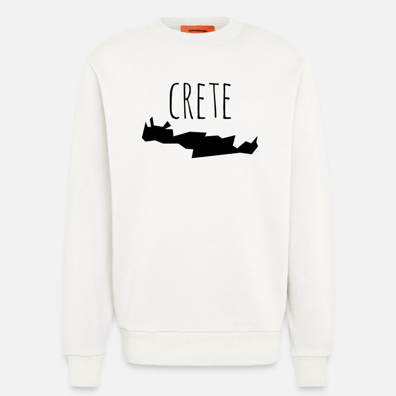 crete - Sweatshirt - made by SPREAD  - OFF WHITE