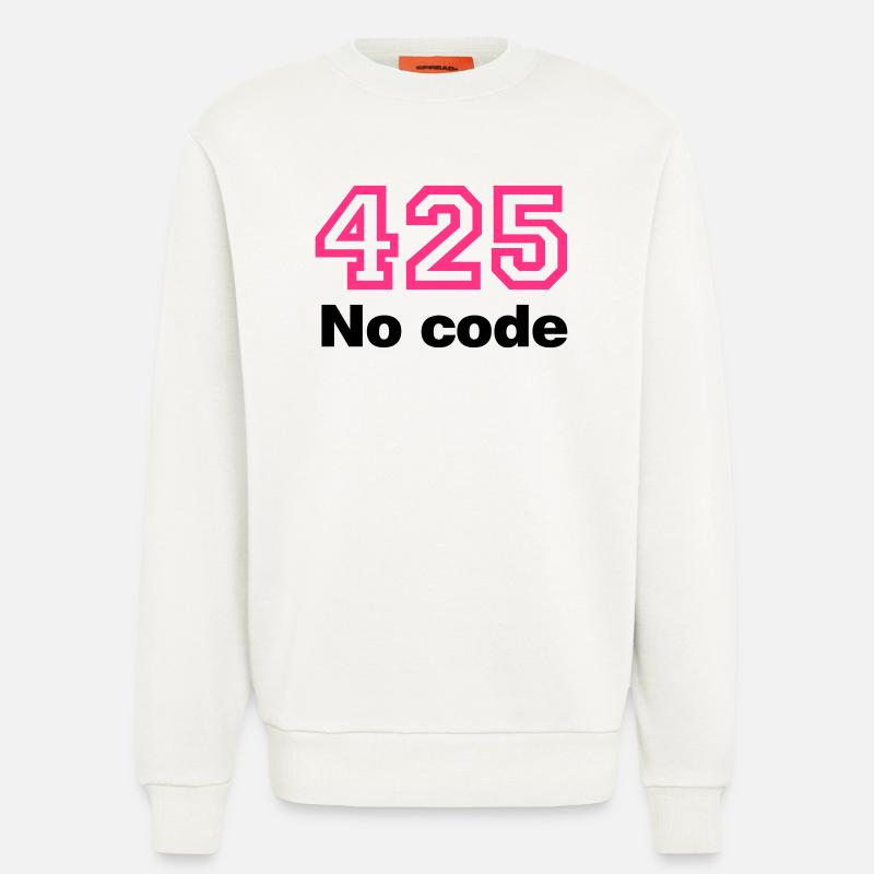 Error 425 No Code - Sweatshirt - made by SPREAD  - OFF WHITE