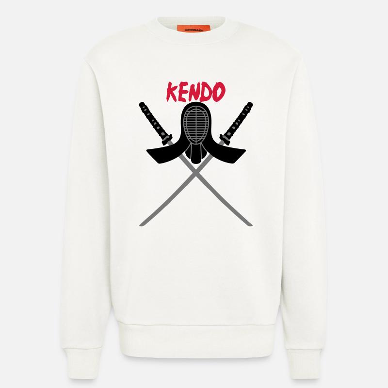 KENDO - Sweatshirt - made by SPREAD - OFF WHITE