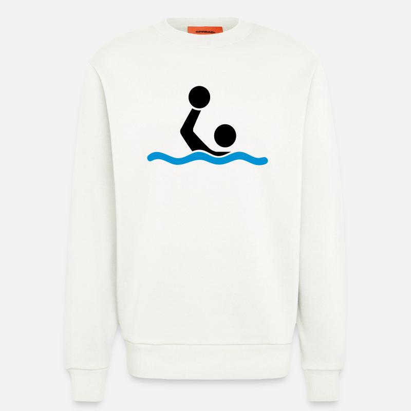 water polo - Sweatshirt - made by SPREAD  - OFF WHITE