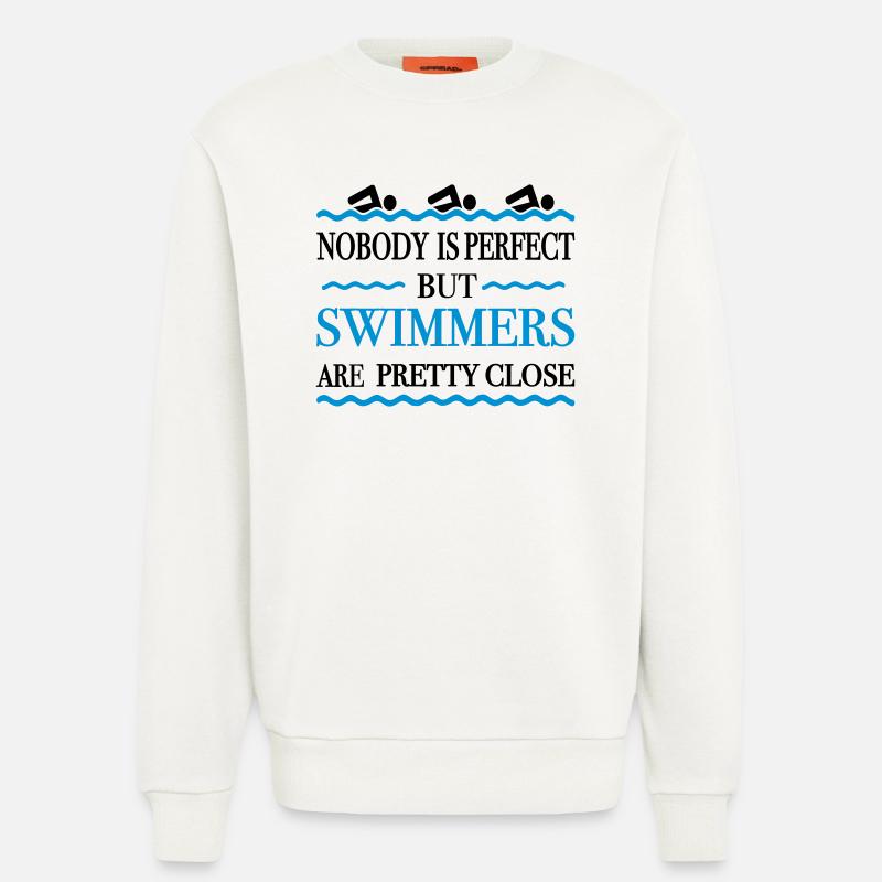 swim - Sweatshirt - made by SPREAD  - OFF WHITE