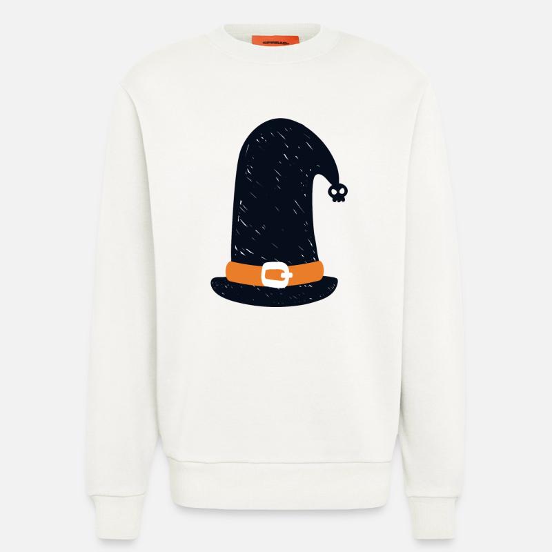 witch hat - Sweatshirt - made by SPREAD  - OFF WHITE