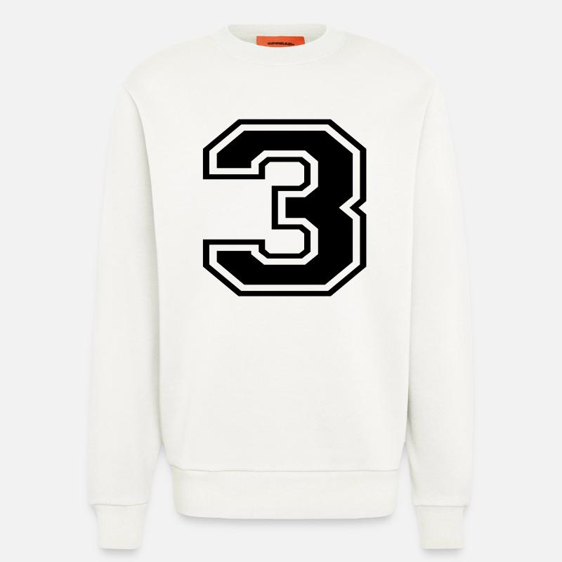 3 - Sweatshirt - made by SPREAD  - OFF WHITE