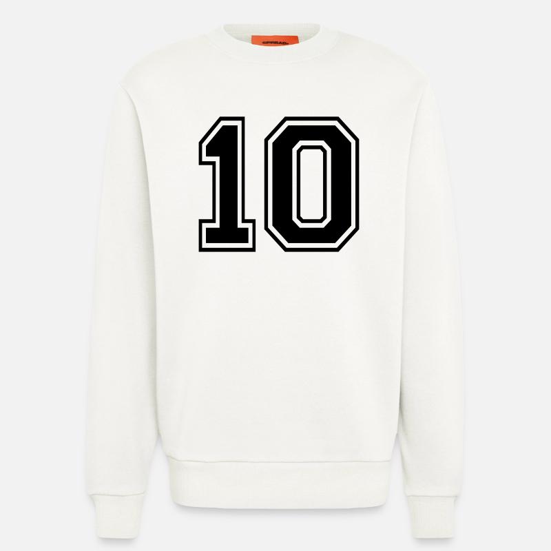 10 - Sweatshirt - made by SPREAD  - OFF WHITE