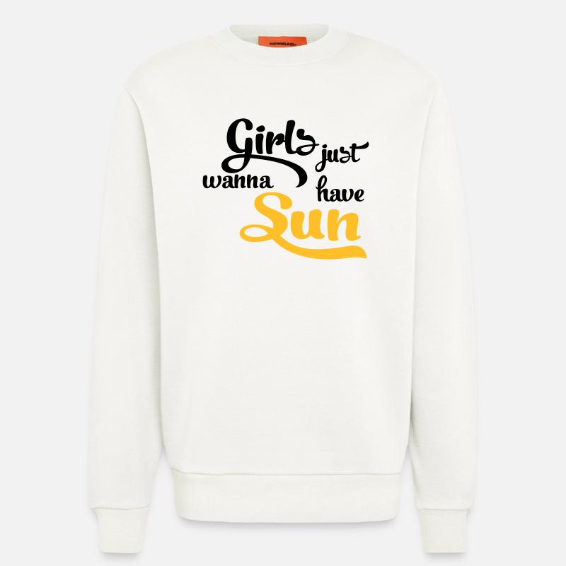 Sonne - Sweatshirt - made by SPREAD  - OFF WHITE