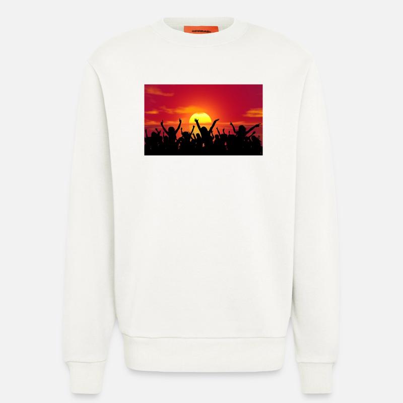 Feier - Sweatshirt - made by SPREAD  - OFF WHITE
