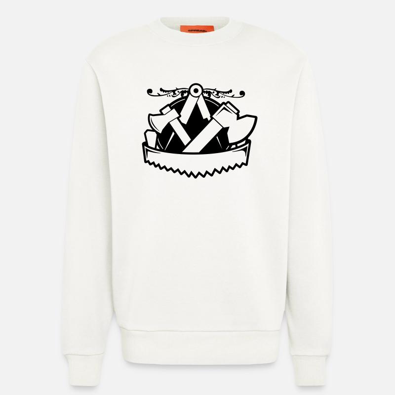 Zimmerer-Emblem - Style, Zimmermann - Sweatshirt - made by SPREAD  - OFF WHITE
