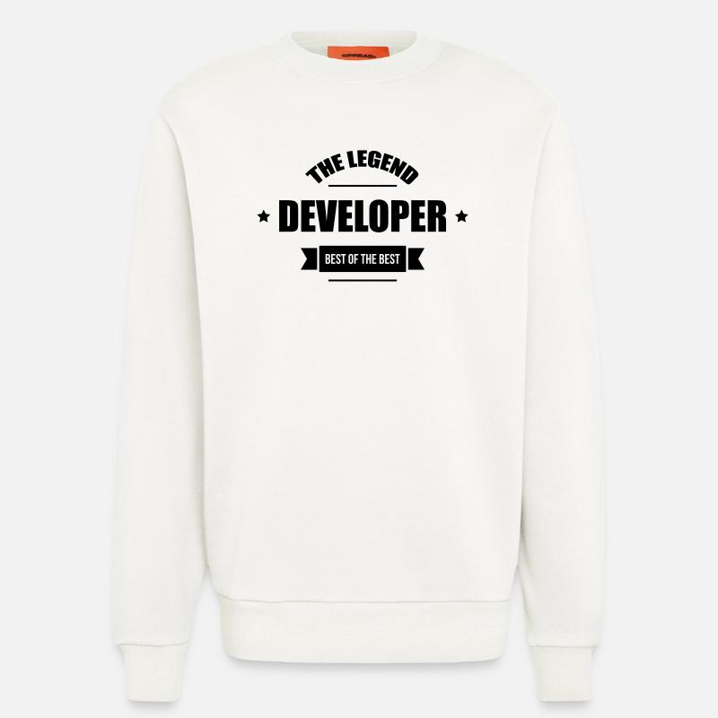 Developer - Sweat bio décontracté fabriqué en UE - OFF WHITE