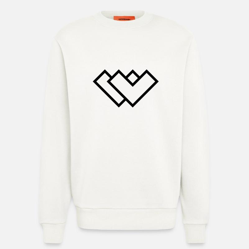 Logo W - Sweat bio décontracté fabriqué en UE - OFF WHITE