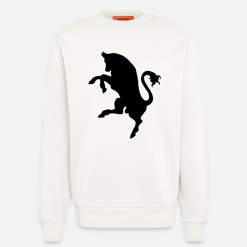 Bulle, Bulle - Sweatshirt - made by SPREAD  - OFF WHITE