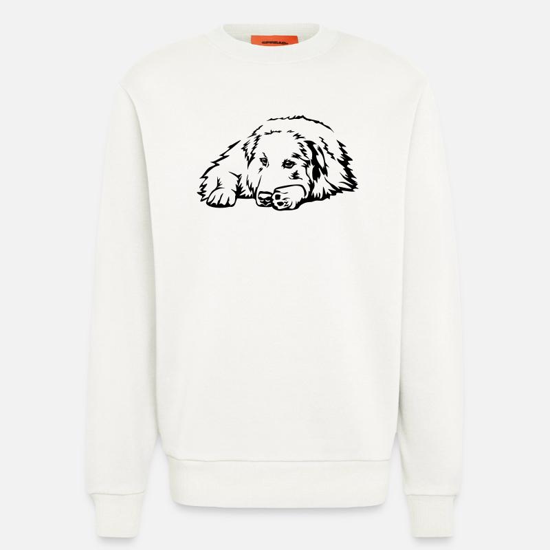 Pyrenäenberghund - Sweatshirt - made by SPREAD  - OFF WHITE