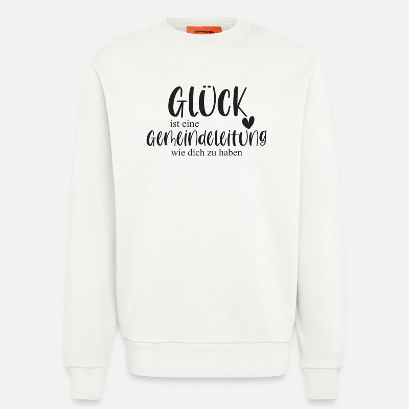 Gemeindeleitung Ehrenamt Gemeinde Geschenk - Sweatshirt - made by SPREAD  - OFF WHITE