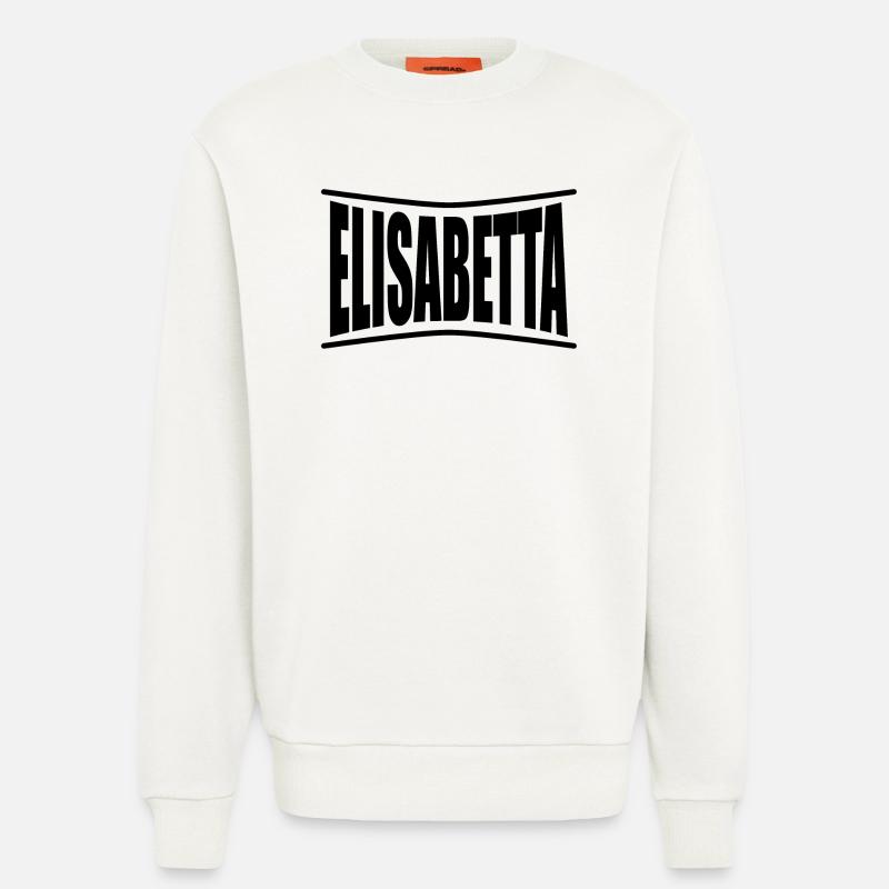 Elisabetta T-Shirt Geschenkidee - Sweatshirt - made by SPREAD  - OFF WHITE