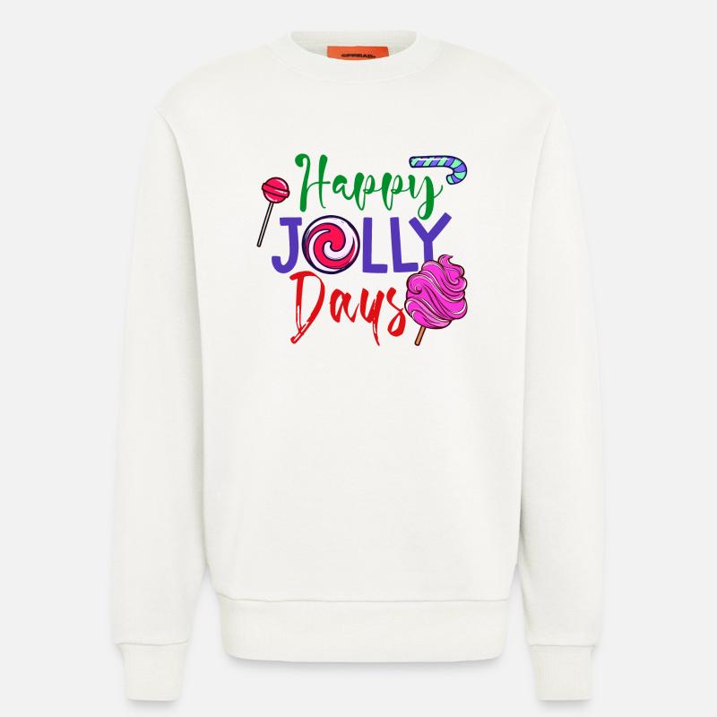Sweets Statement Candy Snacking Delicious - Sweatshirt - made by SPREAD  - OFF WHITE