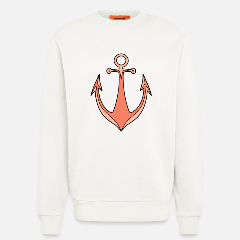 Anker - Sweatshirt - made by SPREAD  - OFF WHITE